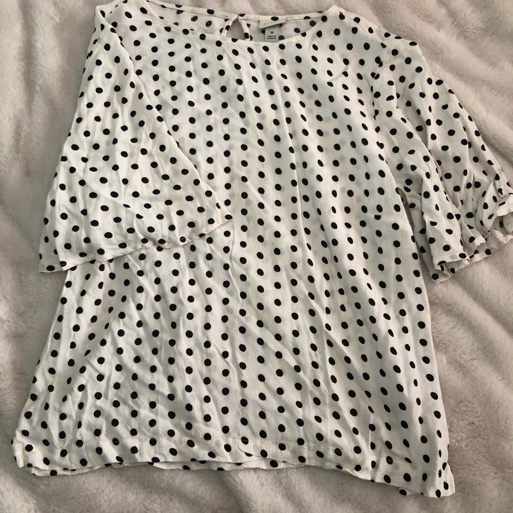 Size Medium PolkaDot Blouse